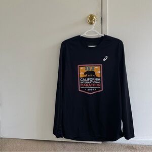 Asics Black Marathon Long Sleeve Shirt